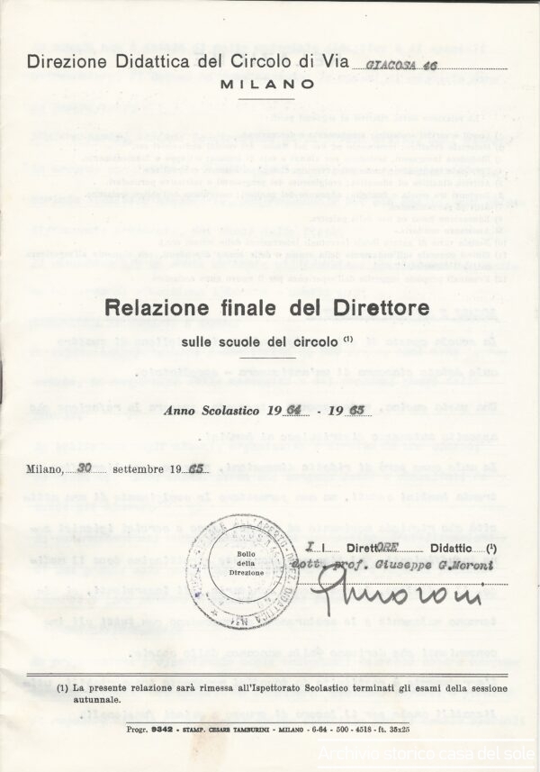 1964-65-relazione-finale-1